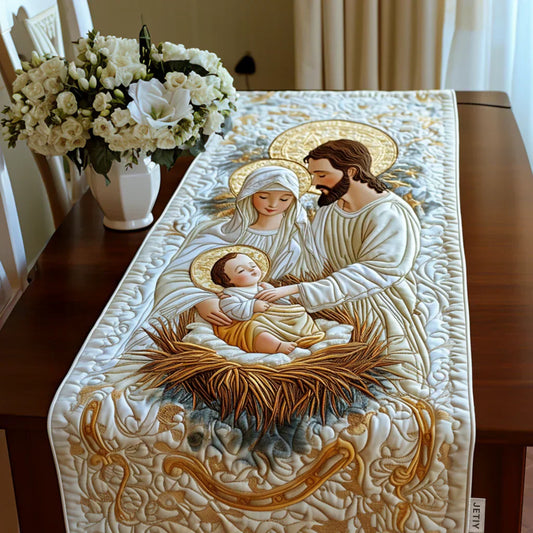 Quilted Table Runner - Light of Bethlehem