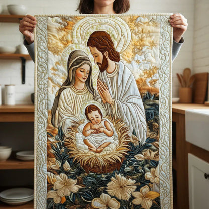 Quilted Table Runner - Nativity