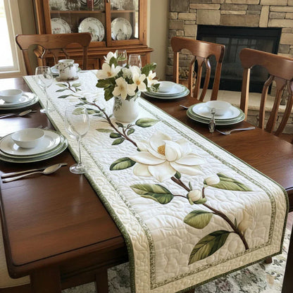 Quilted Table Runner - Rustic Magnolia