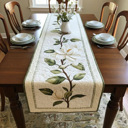 Quilted Table Runner - Rustic Magnolia