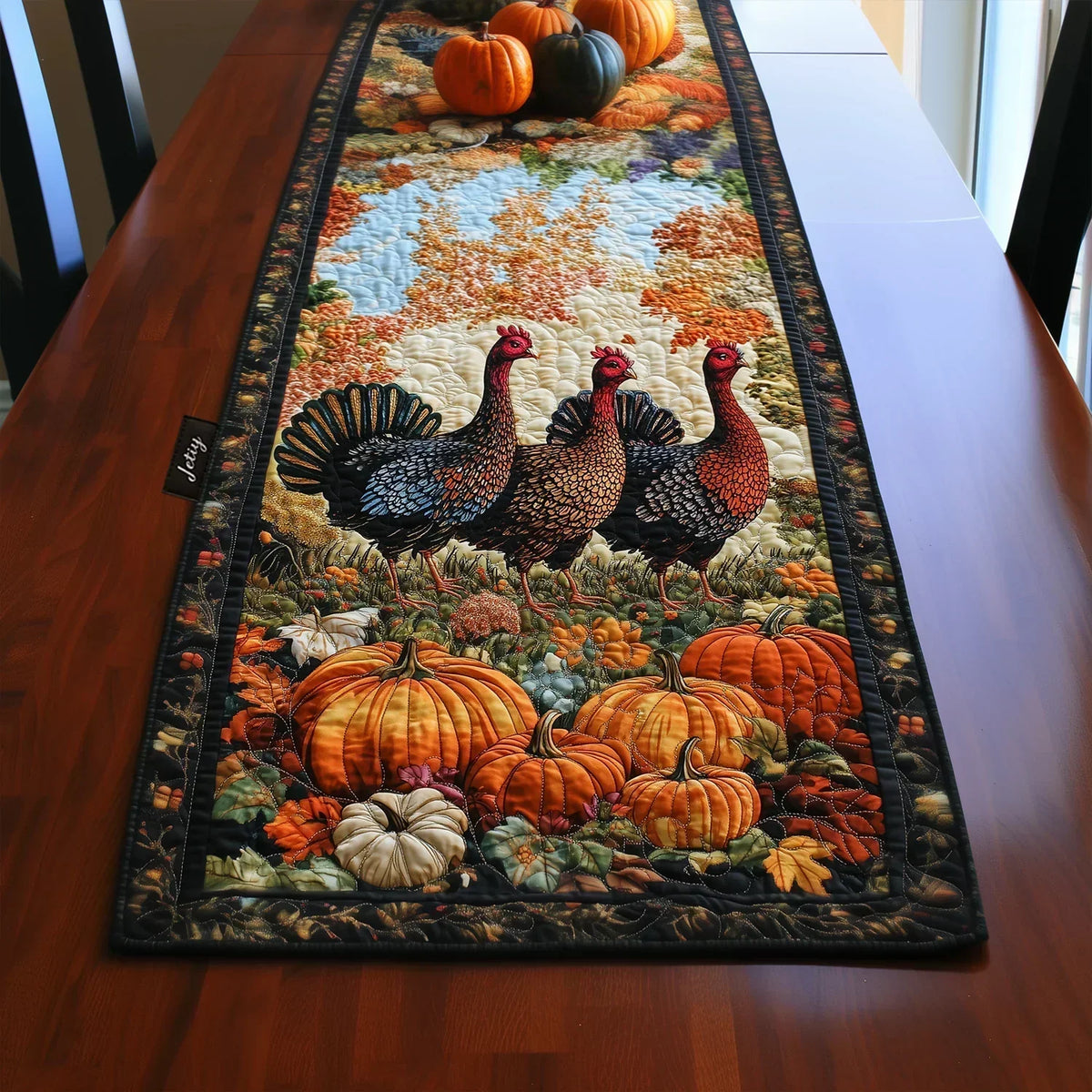 Quilted Table Runner - Turkey