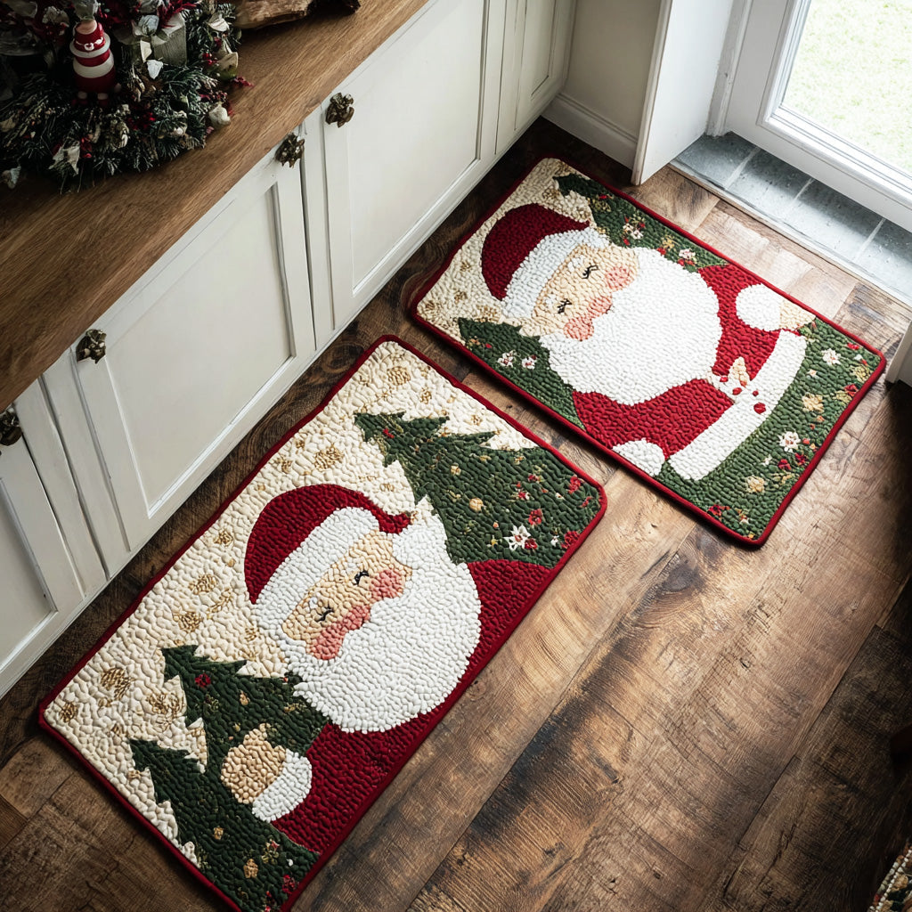 Rayna - 2-Piece Kitchen Mat Set - Christmas Glow