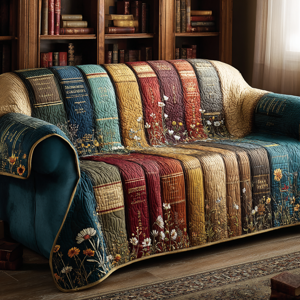 Baukje - Quilted Sofa Cover Decorative Pattern