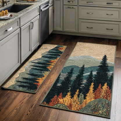Regan - 2-Piece Kitchen Mat Set - Autumn
