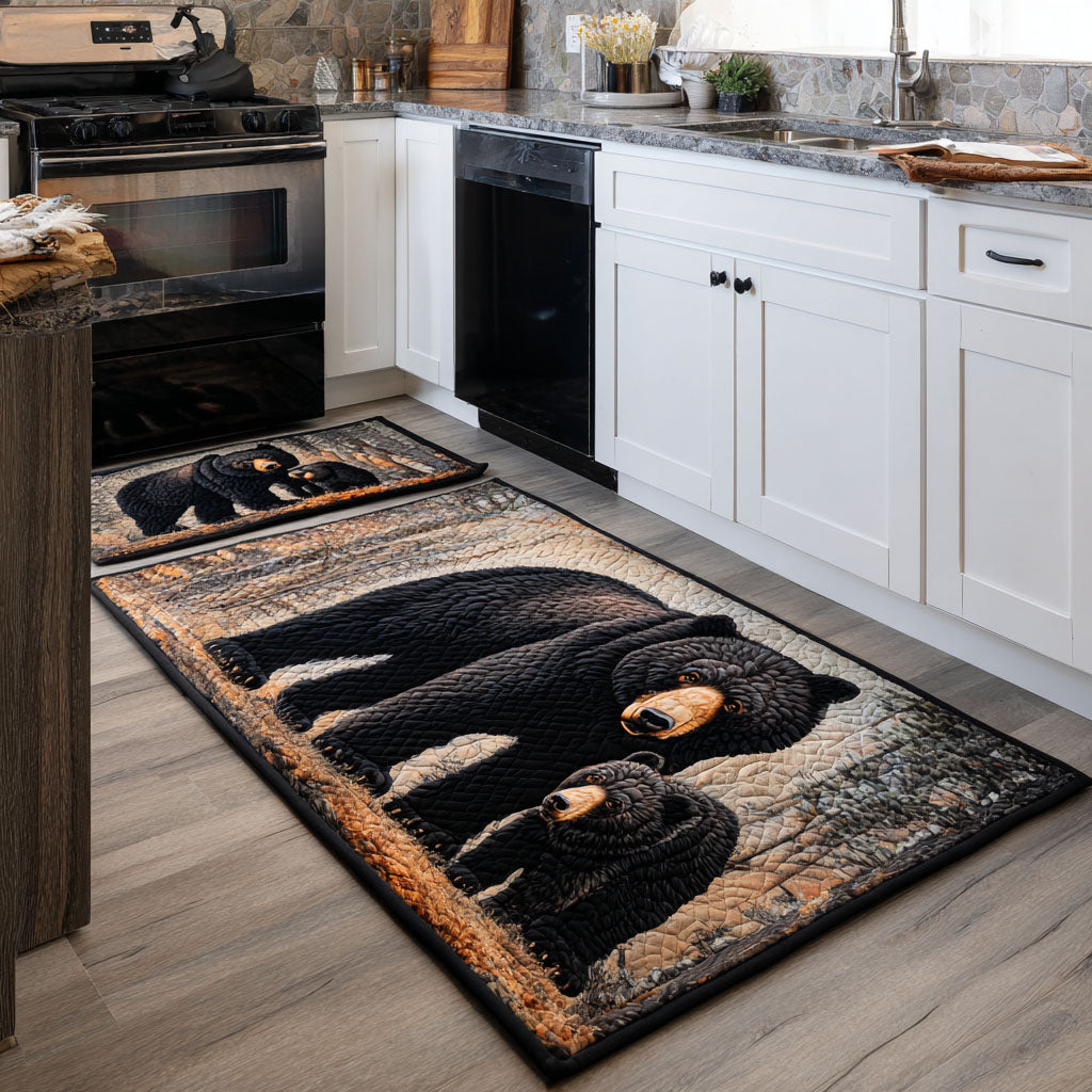 Reina - 2-Piece Kitchen Mat Set - Bear in the Wild