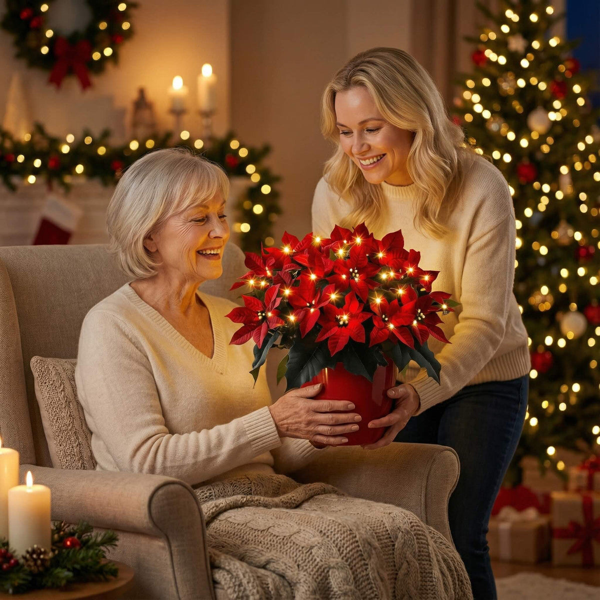 Ruby Christmas Star