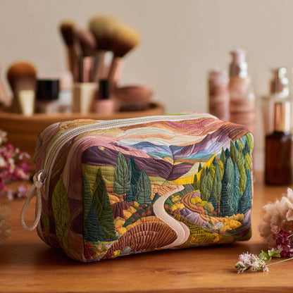 Sadie - Quilted Toiletry Bag - Valley of Peace