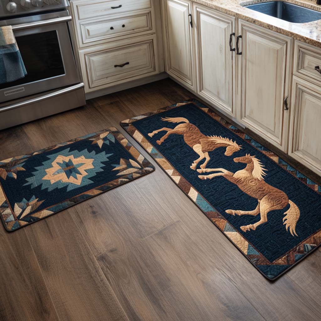 Saige - 2-Piece Kitchen Mat Set - Southwestern