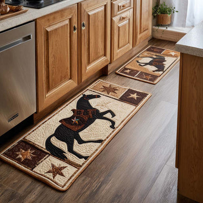 Sarai - 2-Piece Kitchen Mat Set - Star Horse