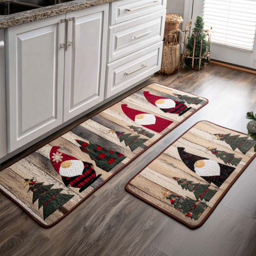 Shea - 2-Piece Kitchen Mat Set - Sparkling Snow