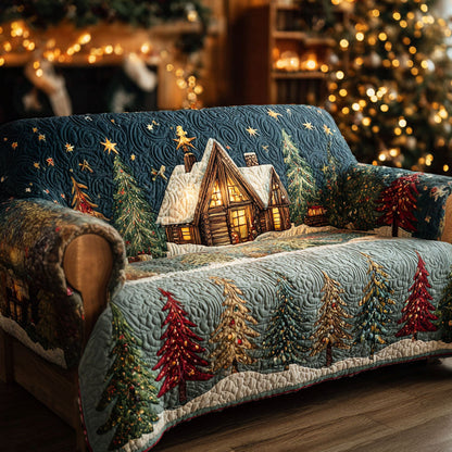 Wieke - Quilted Sofa Cover Chalet Winters
