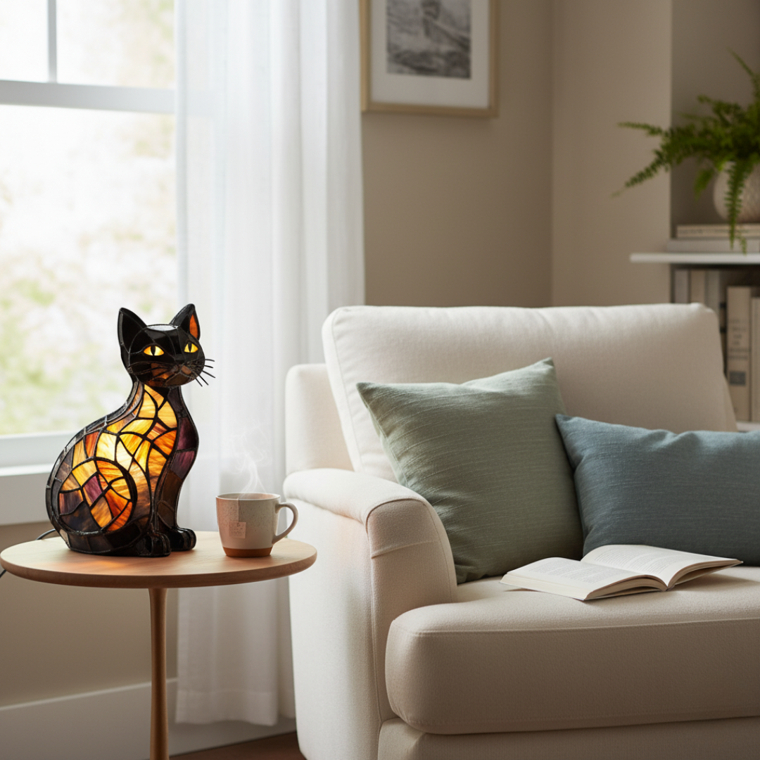 Stunning Midnight Cat