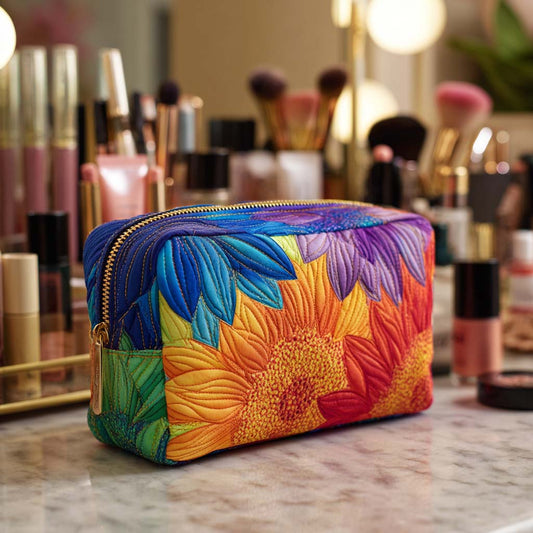 Anouk - Quilted Toiletry Bag - Summer Print