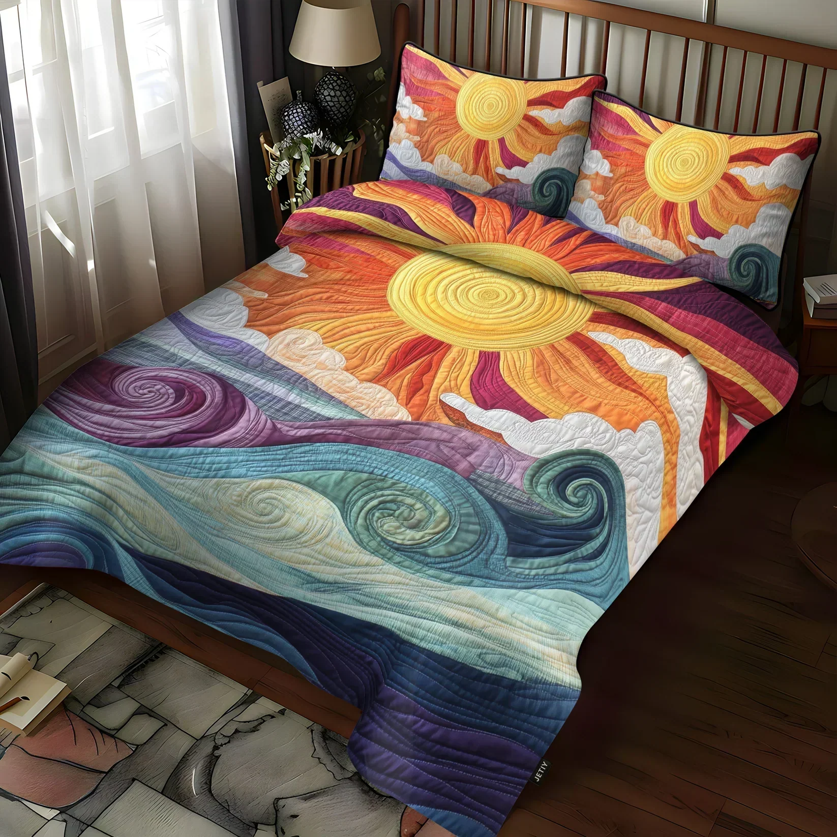 3-Piece Quilt Set - Sunny Charm