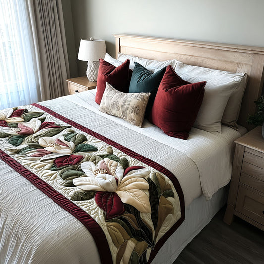 Teagan - Quilted Bed Runner - Magnolia Horizon