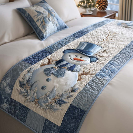 Tenley - Quilted Bed Runner - Frozen Charm