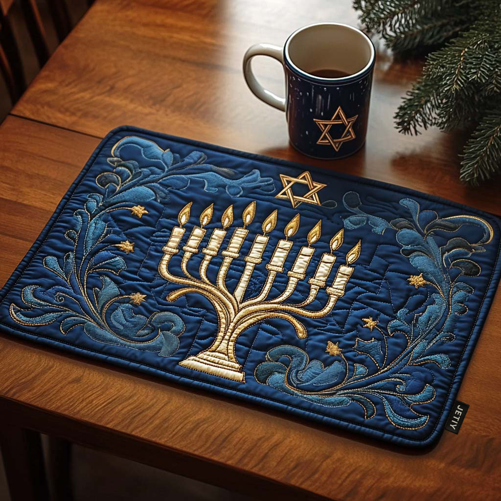 Tori - Quilted Placemat - Starlight