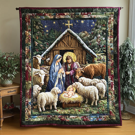 Tressa - Textile Wall Art - Christmas Bethlehem