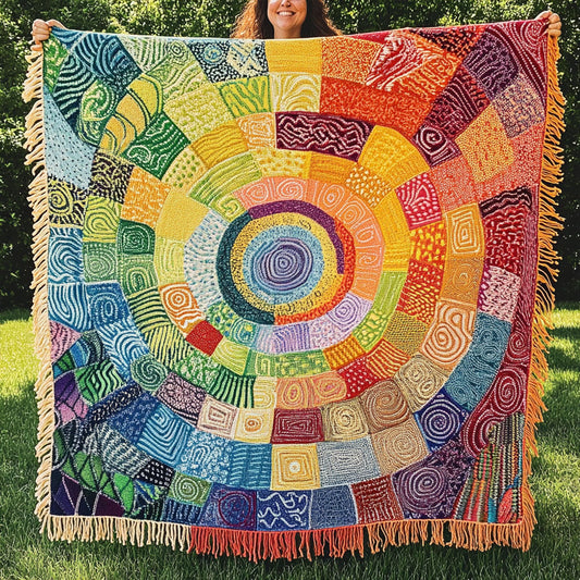 Trina - Quilted Blanket Heavenly Flame
