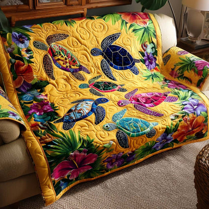 Fien - Quilted Sofa Cover Turtle