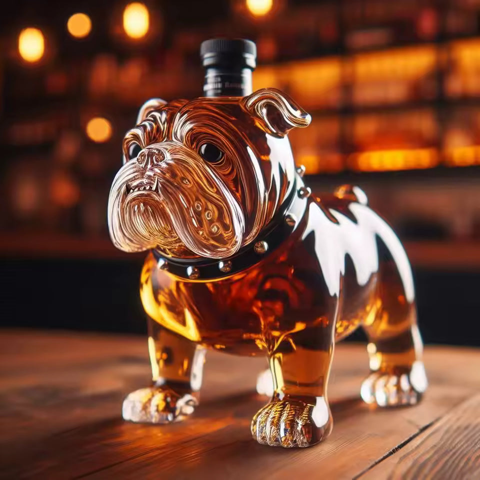 Whiskey Decanter - Bulldog II