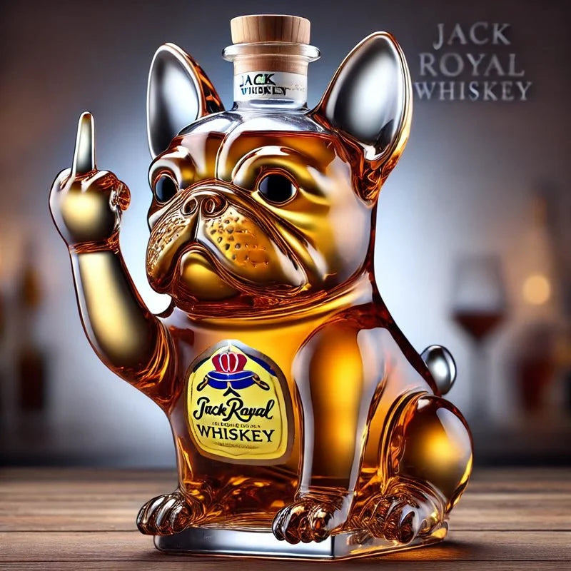 Whiskey Decanter - Bulldog