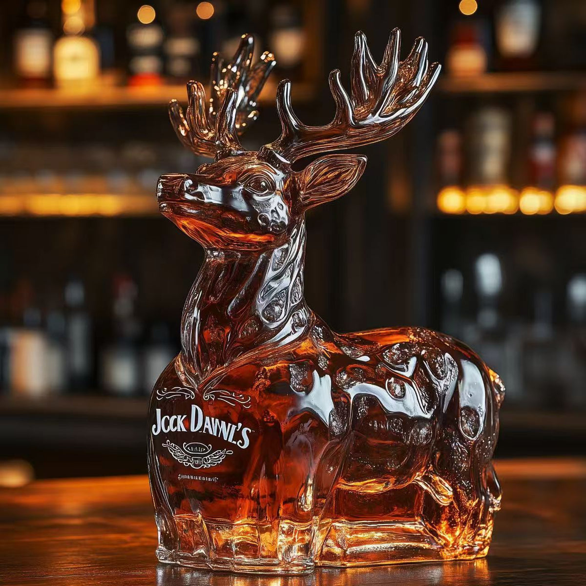 Whiskey Decanter - Deer