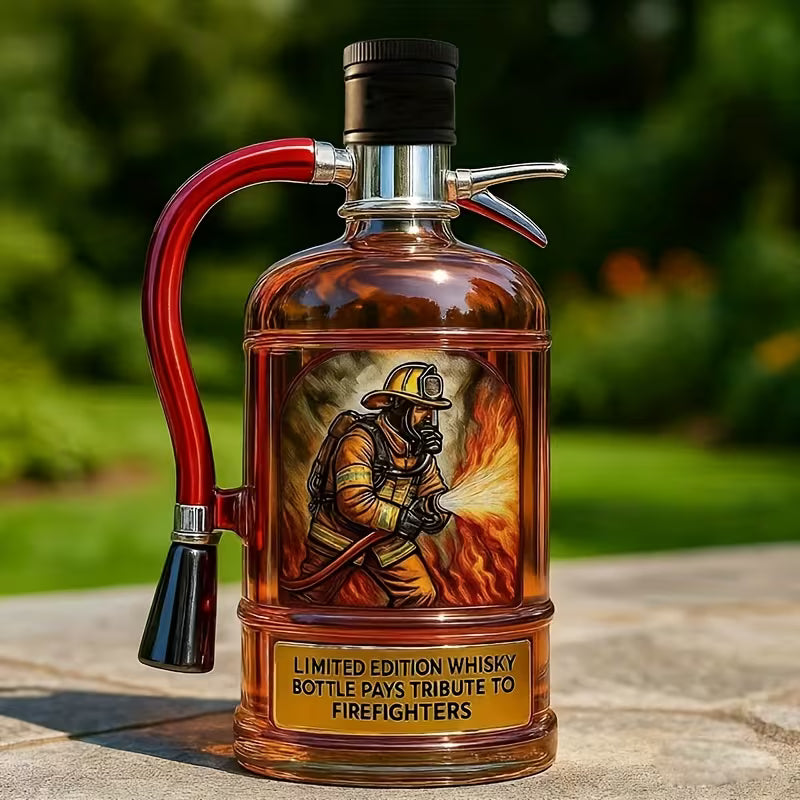 Whiskey Decanter - Fire Extinguisher