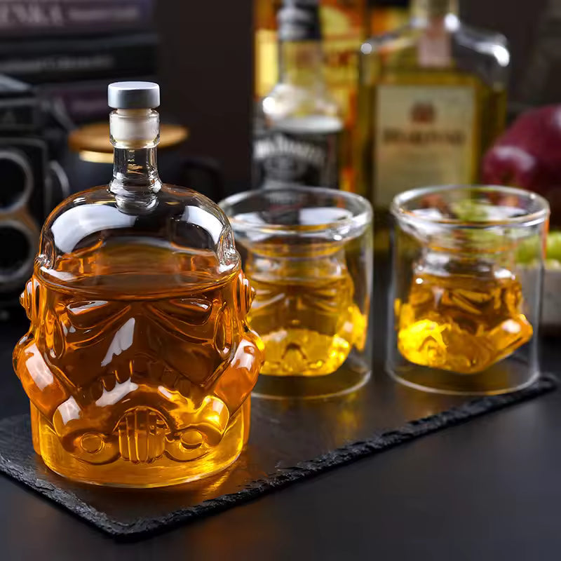 Whiskey Decanter & Glass Set
