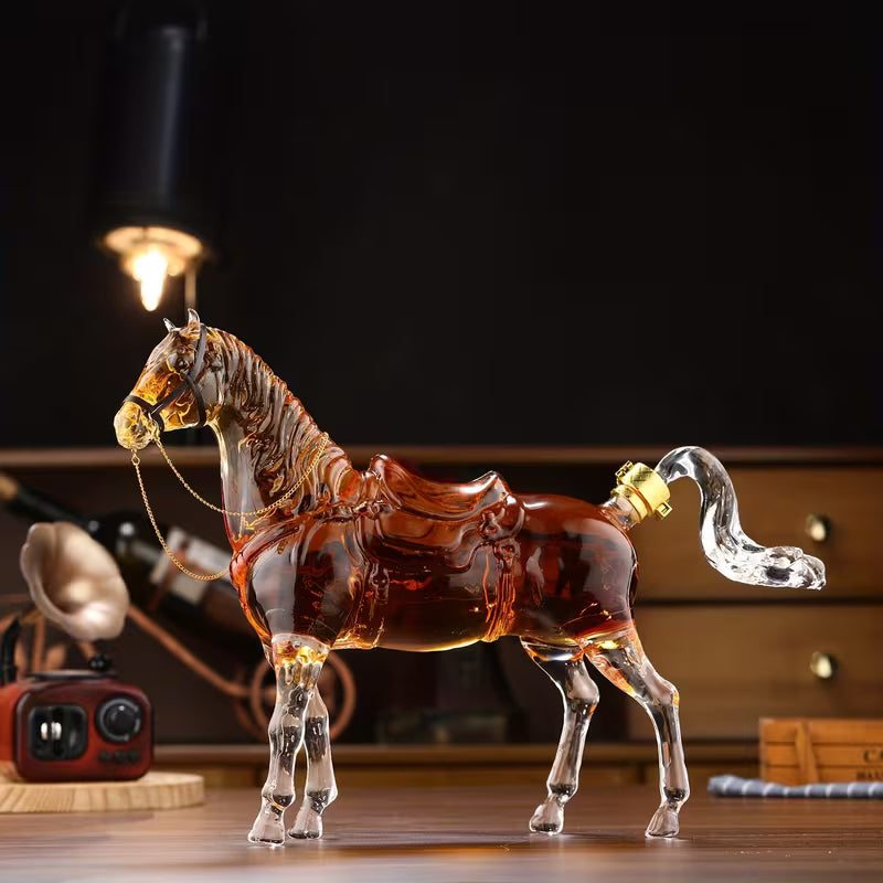 Whiskey Decanter - Horse