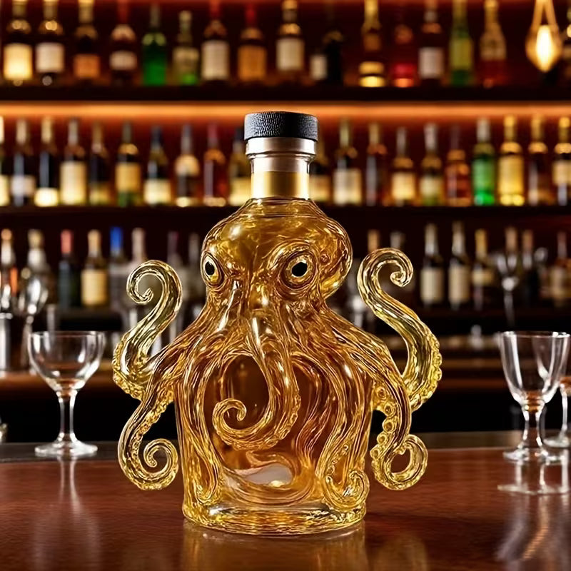 Whiskey Decanter - Octopus