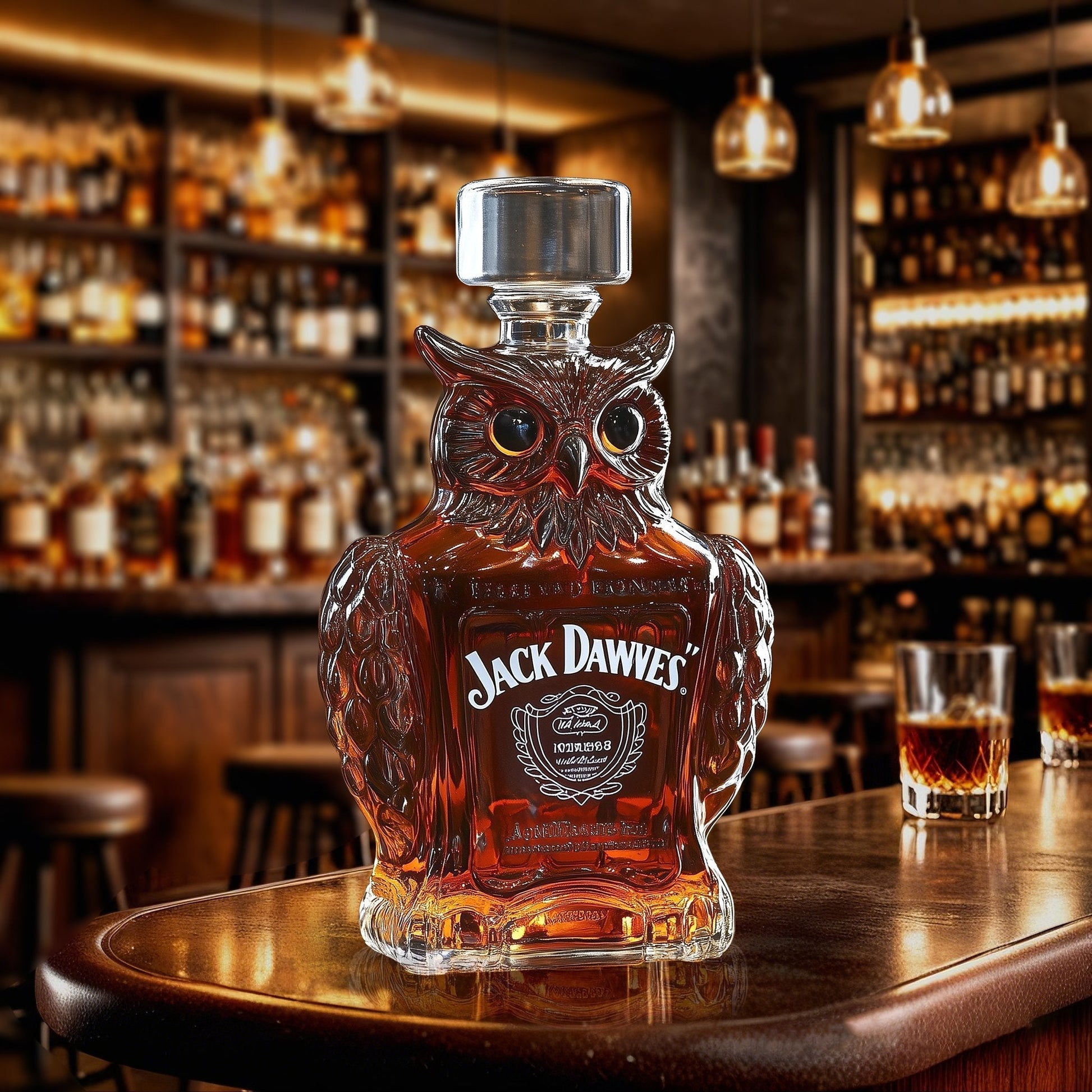 Whiskey Decanter - Owl