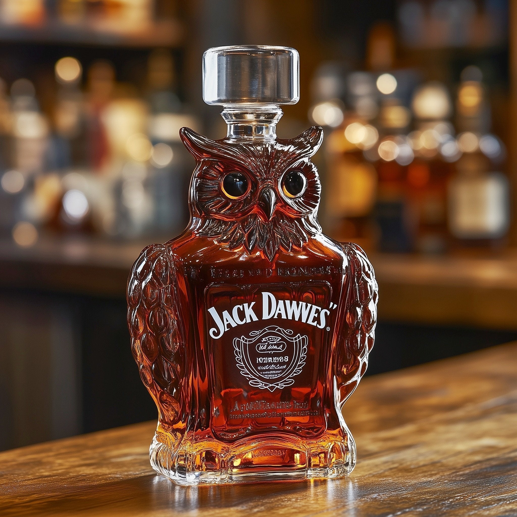 Whiskey Decanter - Owl