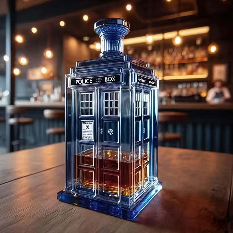 Whiskey Decanter - Police Station