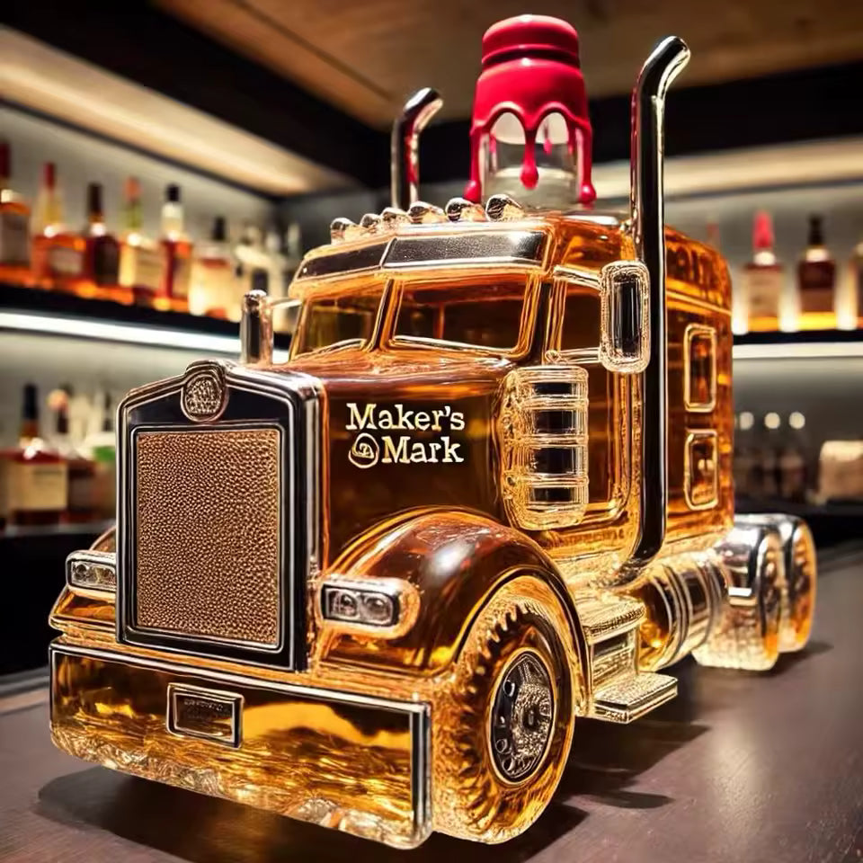 Whiskey Decanter - Truck