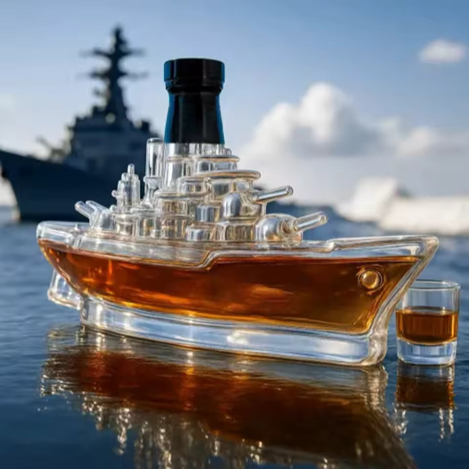 Whiskey Decanter - Warship