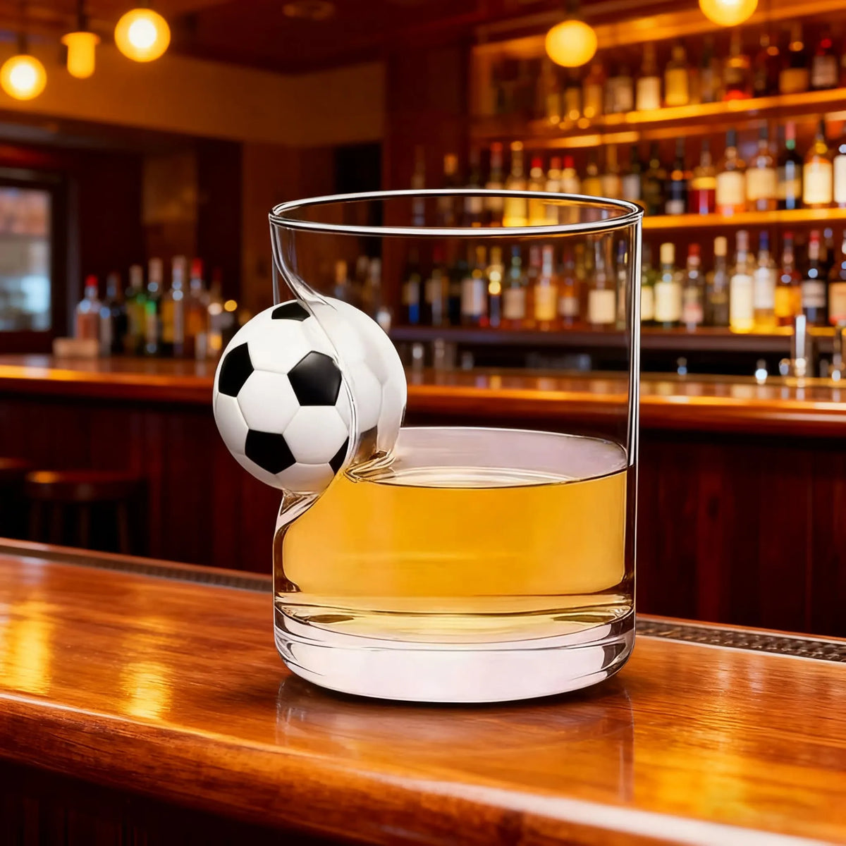 Whiskey Glass with Sphere
