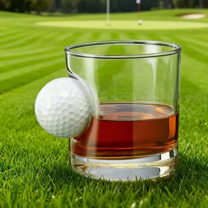 Whiskey Glass with Sphere