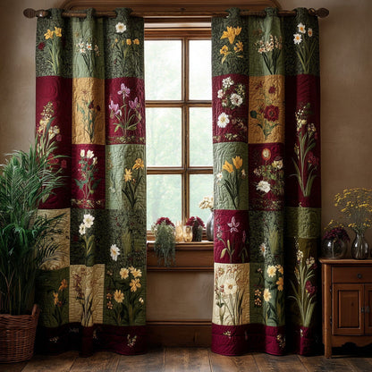 Noortje - Quilted Curtains - Wild Flower Dream