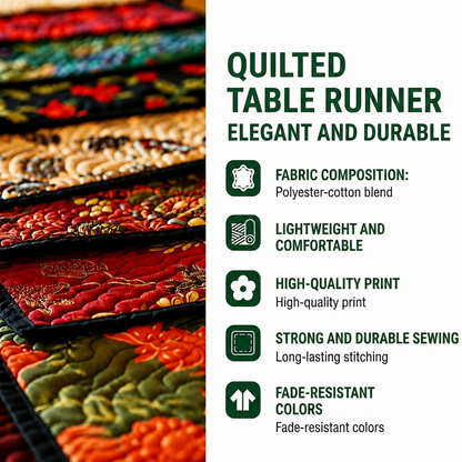 Tori - Quilted Placemat - Starlight