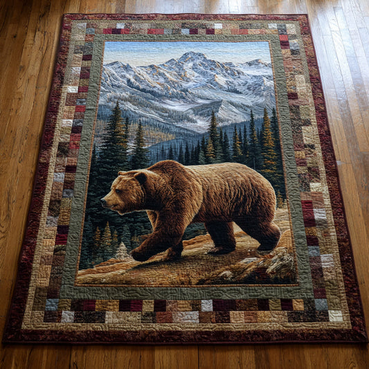 Winter - Decorative Area Rug - Alpine Spirit Bear
