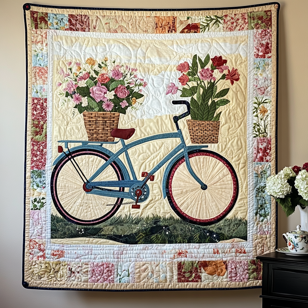 Xena - Textile Wall Art - Blooming Bike Travel