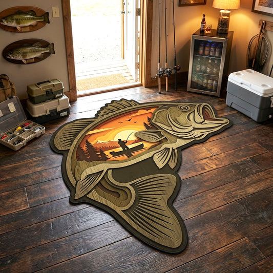 Yasmin - Shaped Area Rug - Sunset