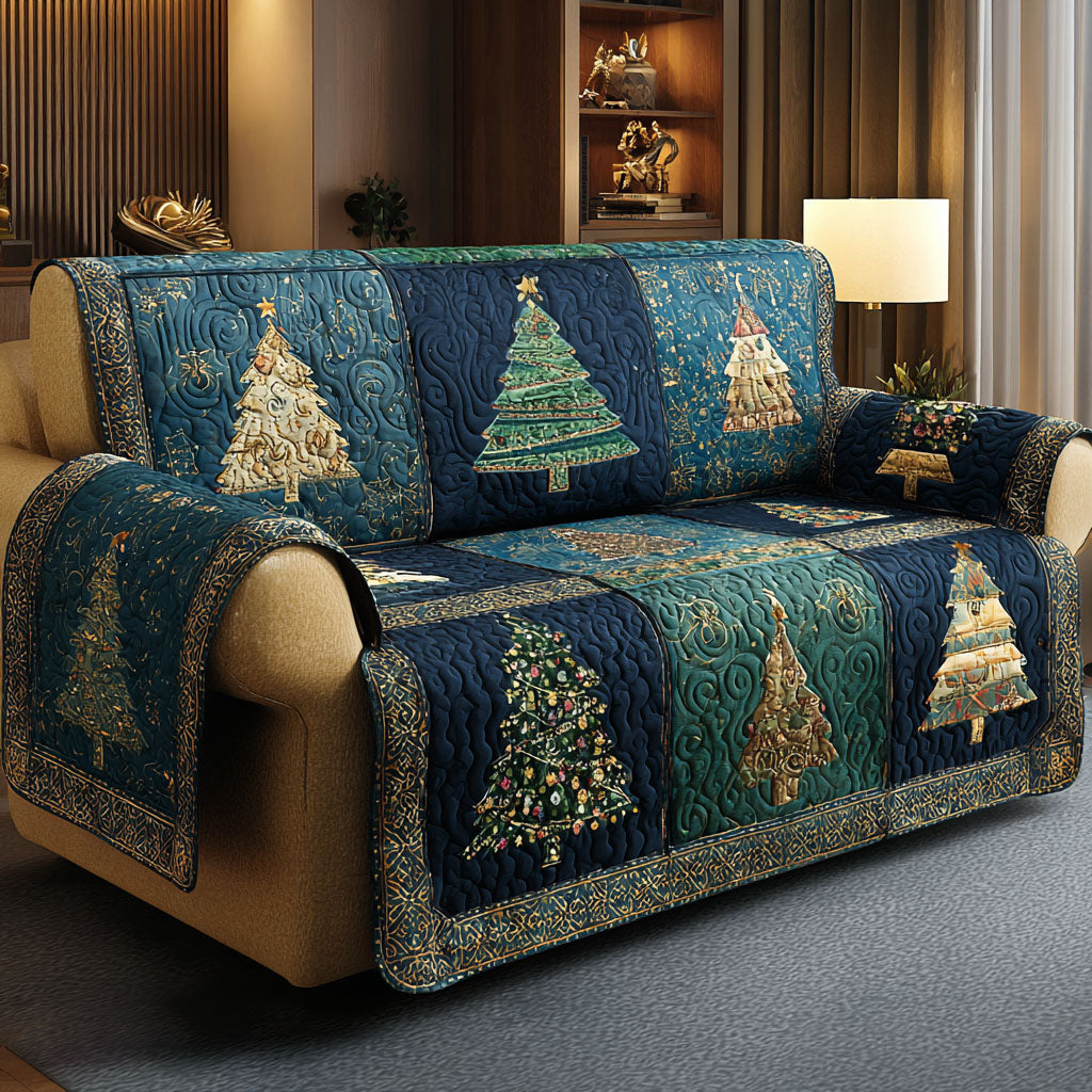 Zaniyah - Quilted Sofa Cover Atmosphere D Winter