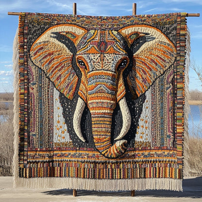 Zoey - Quilted Blanket Majestic Tusk