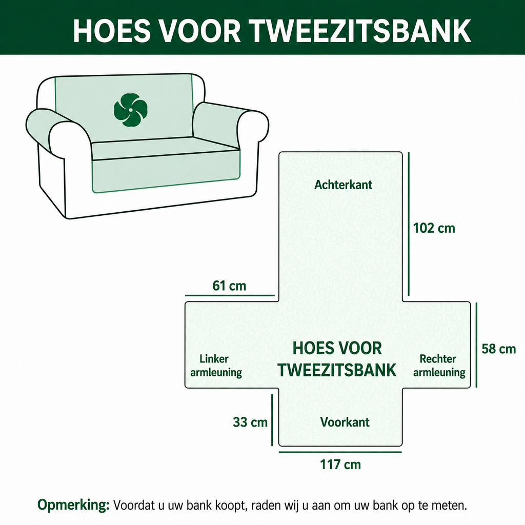 Vera - Quilted Sofa Cover Sfeer van Huis
