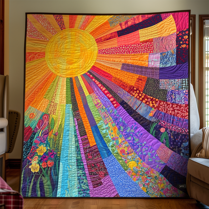 Silke - Quilted Blanket - Radiant Sun