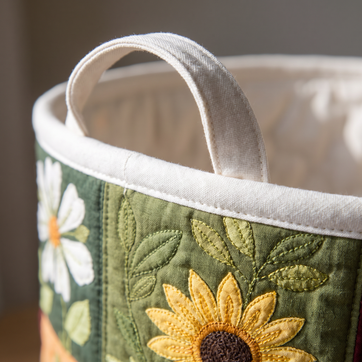 Quilted Laundry Basket - Bloom Shine