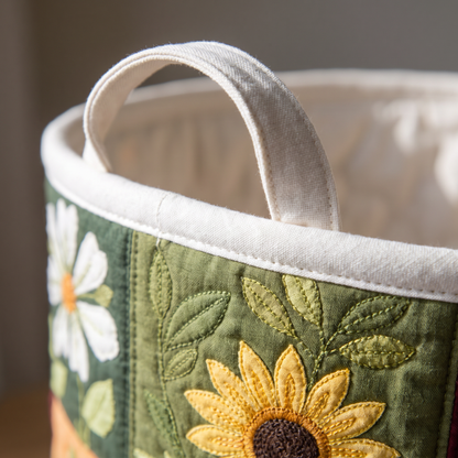 Quilted Laundry Basket - Bloom Shine