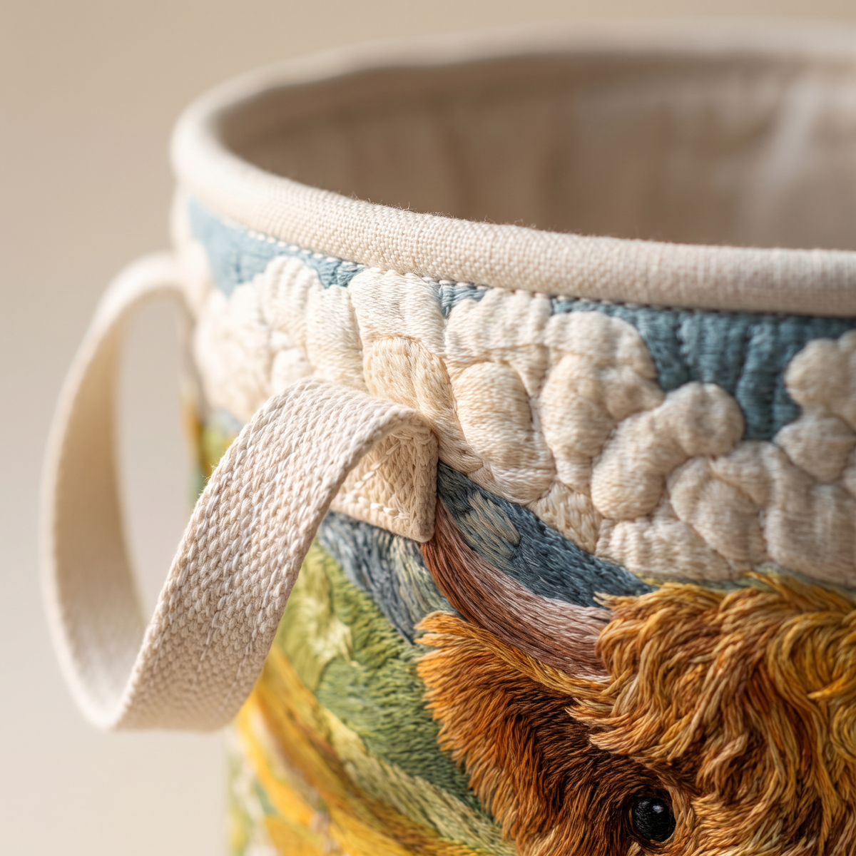 Quilted Laundry Basket - Blooming Highlands